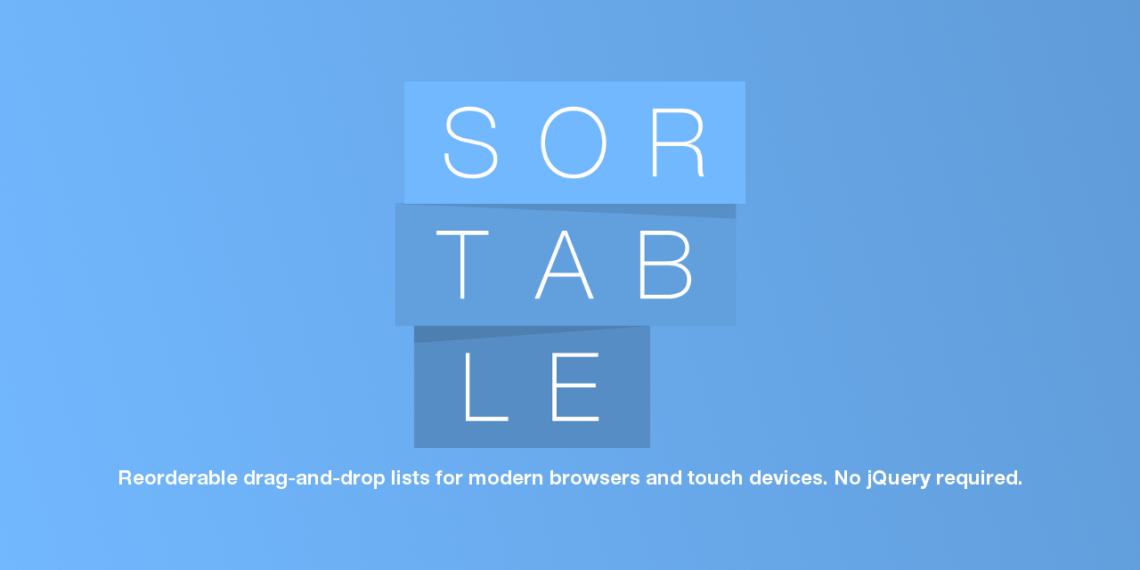 SortableJS/Sortable