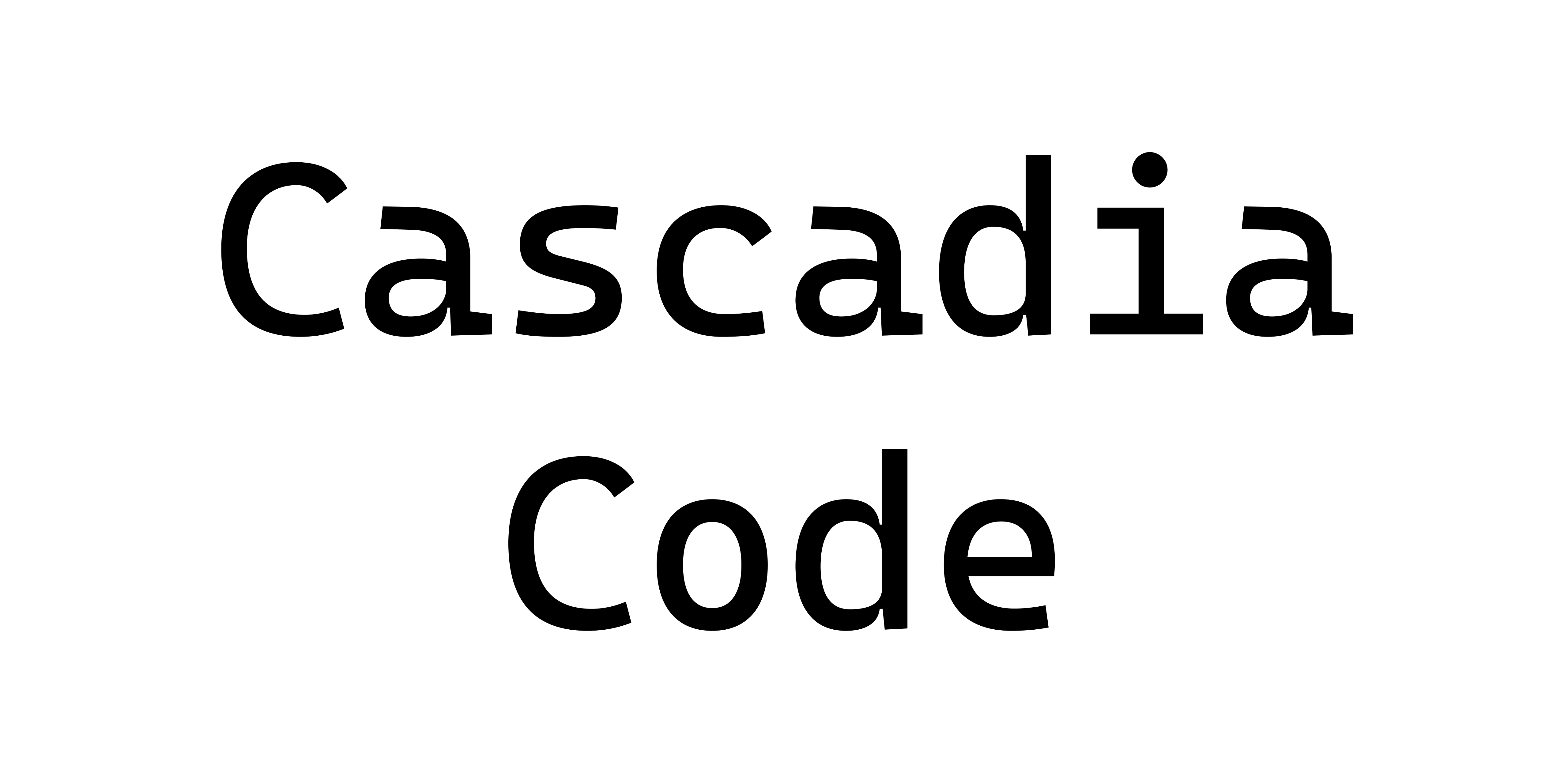 microsoft/cascadia-code