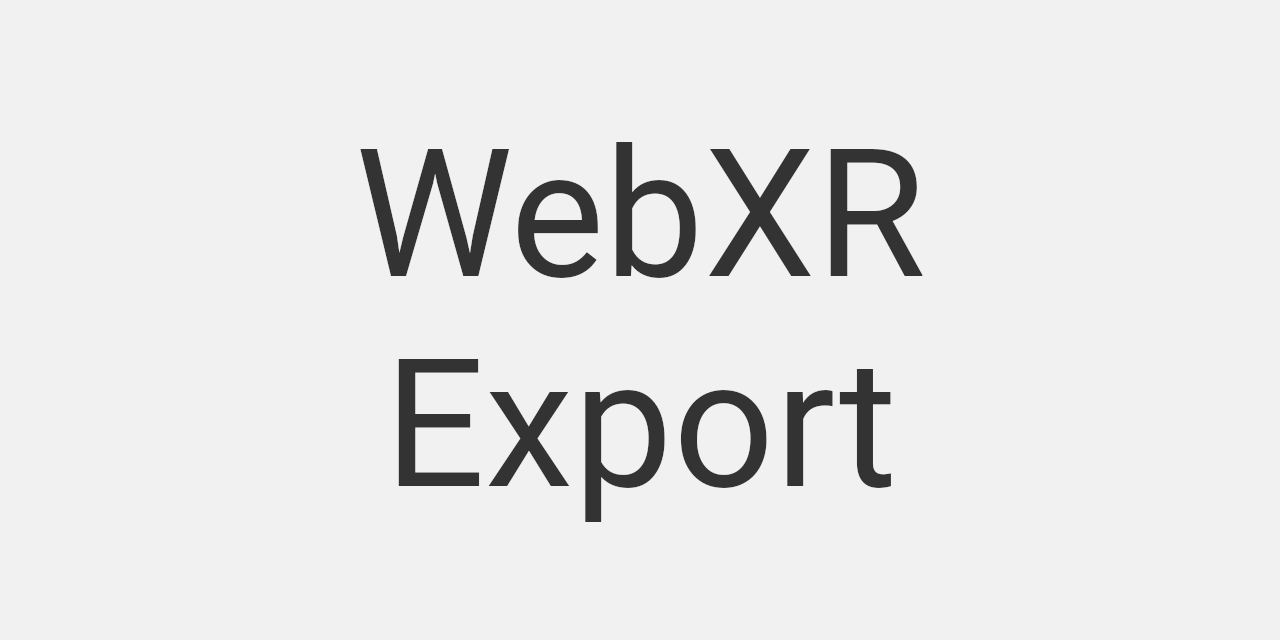 De-Panther/unity-webxr-export