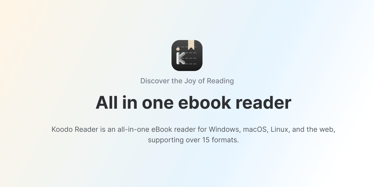 koodo-reader/koodo-reader