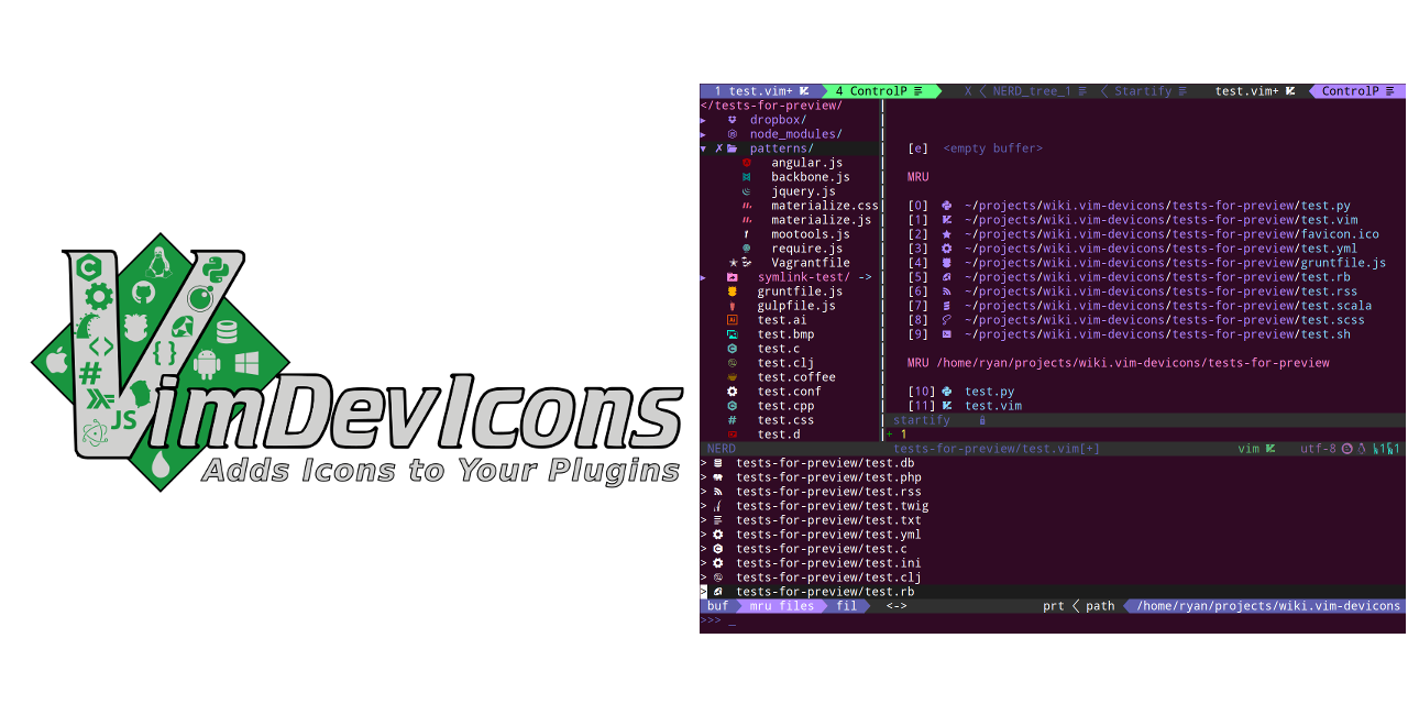 ryanoasis/vim-devicons