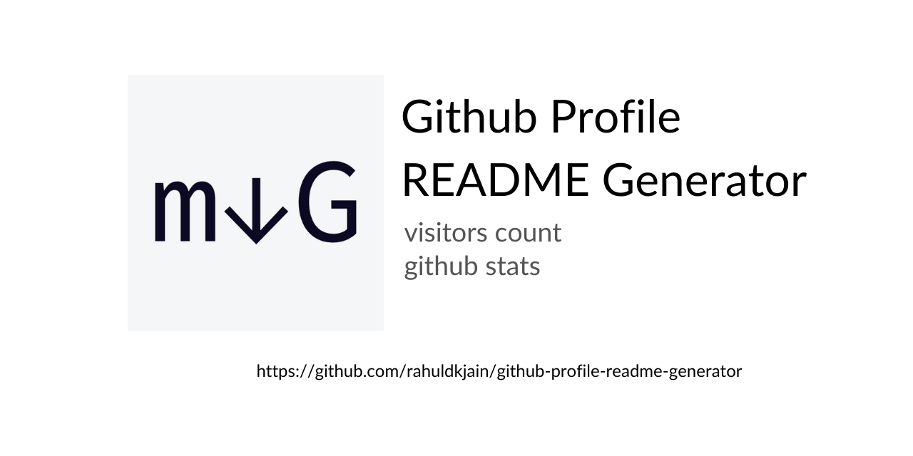 rahuldkjain/github-profile-readme-generator