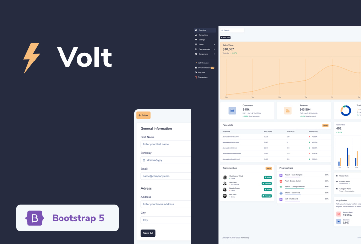 Themesberg/flowbite-admin-dashboard 简介: Free And Open-source Admin ...