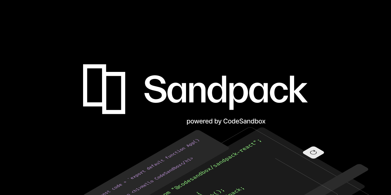 codesandbox/sandpack