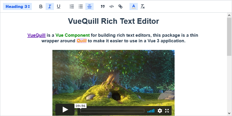 vueup/vue-quill