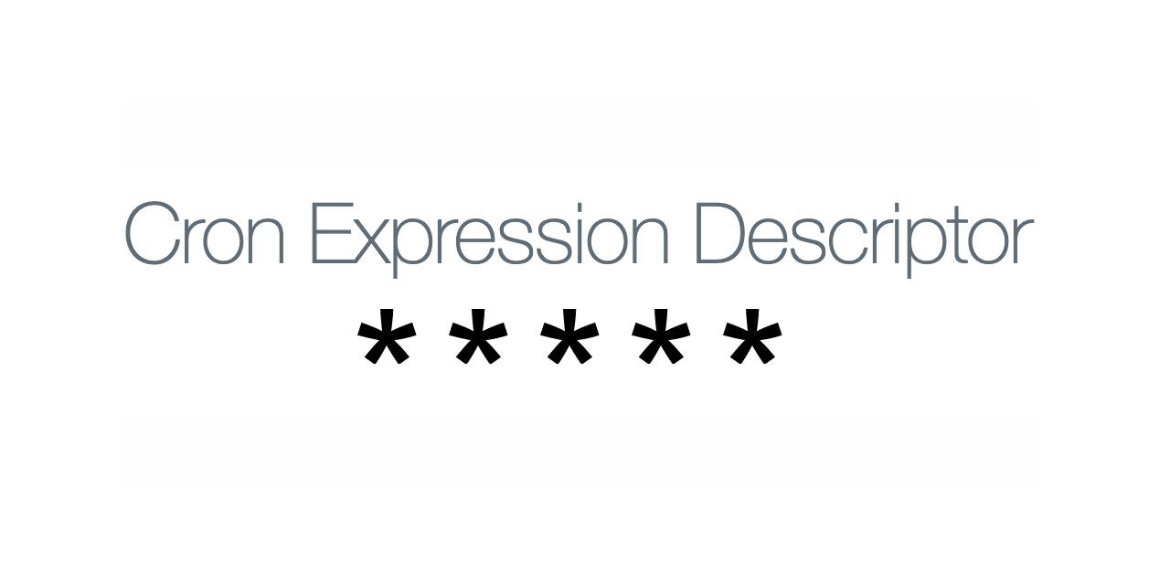 bradymholt/cron-expression-descriptor