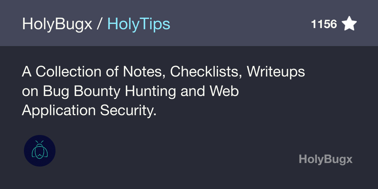 HolyBugx/HolyTips