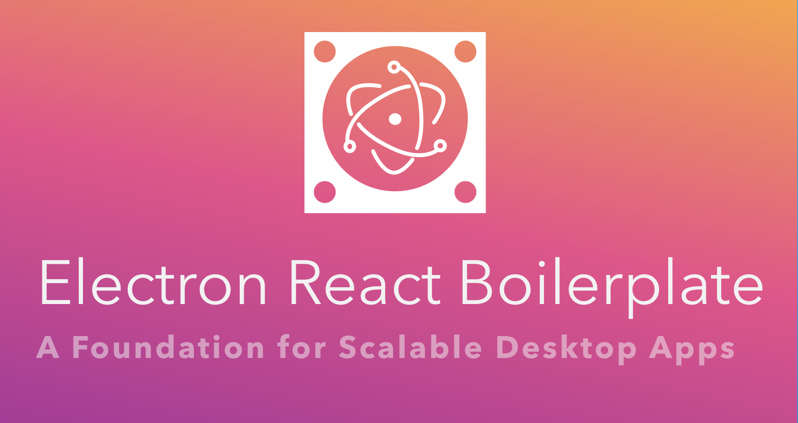 electron-react-boilerplate/electron-react-boilerplate