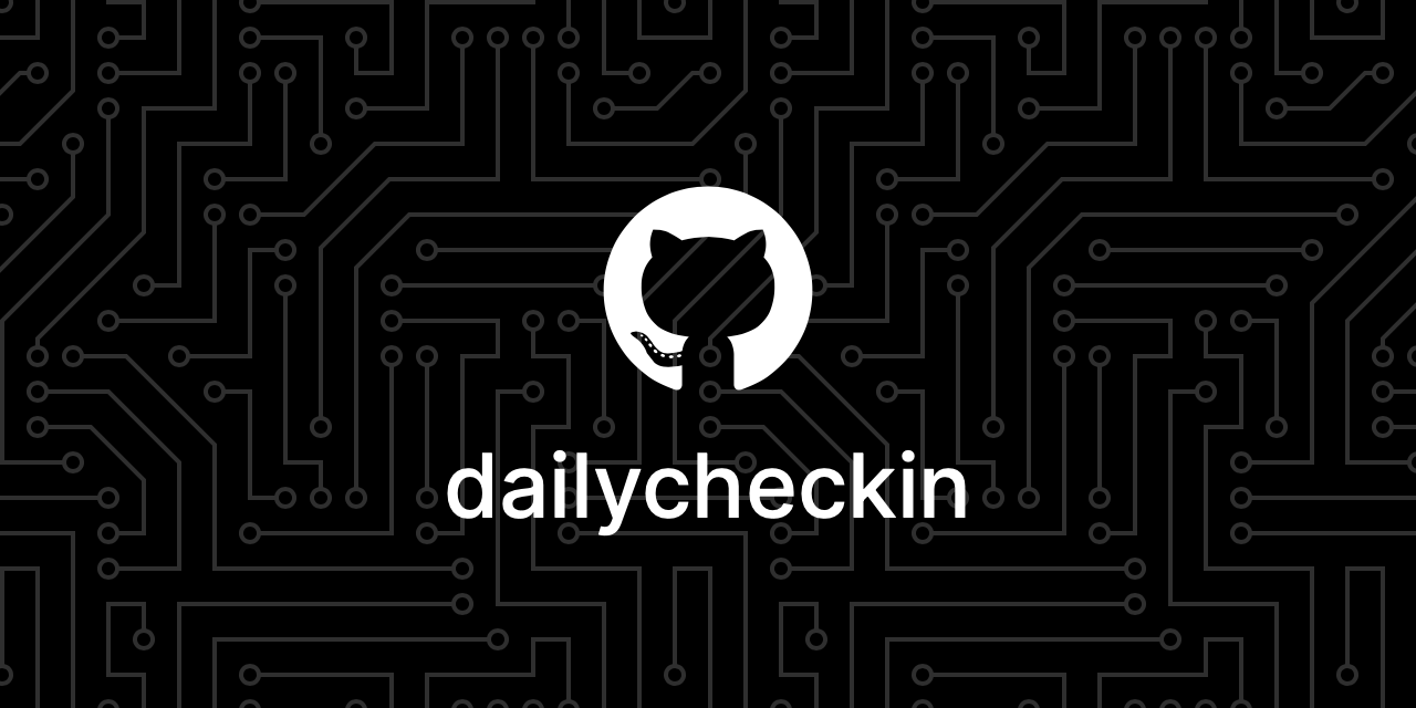 Sitoi/dailycheckin