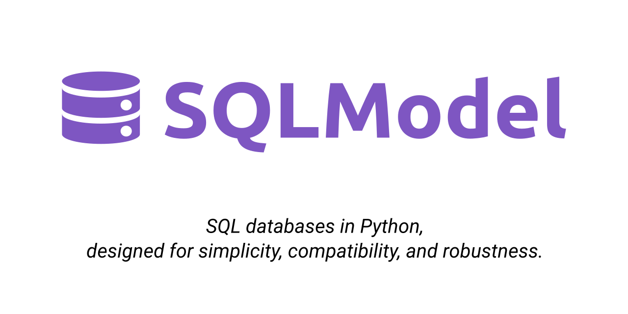 fastapi/sqlmodel