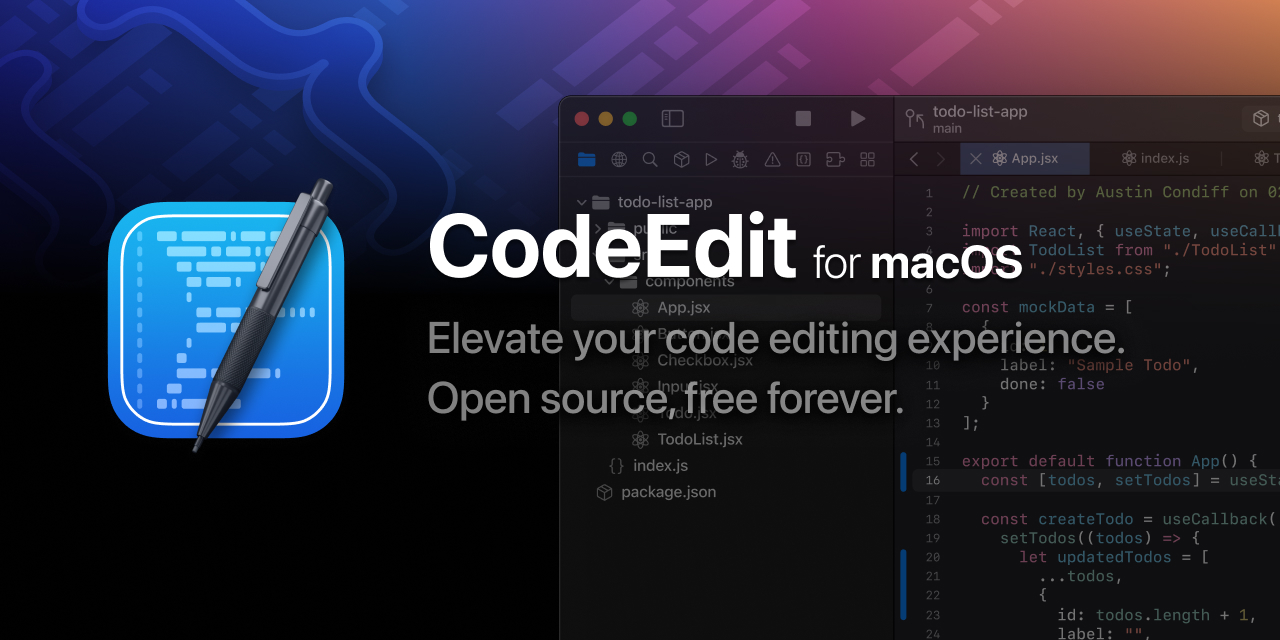 CodeEditApp/CodeEdit