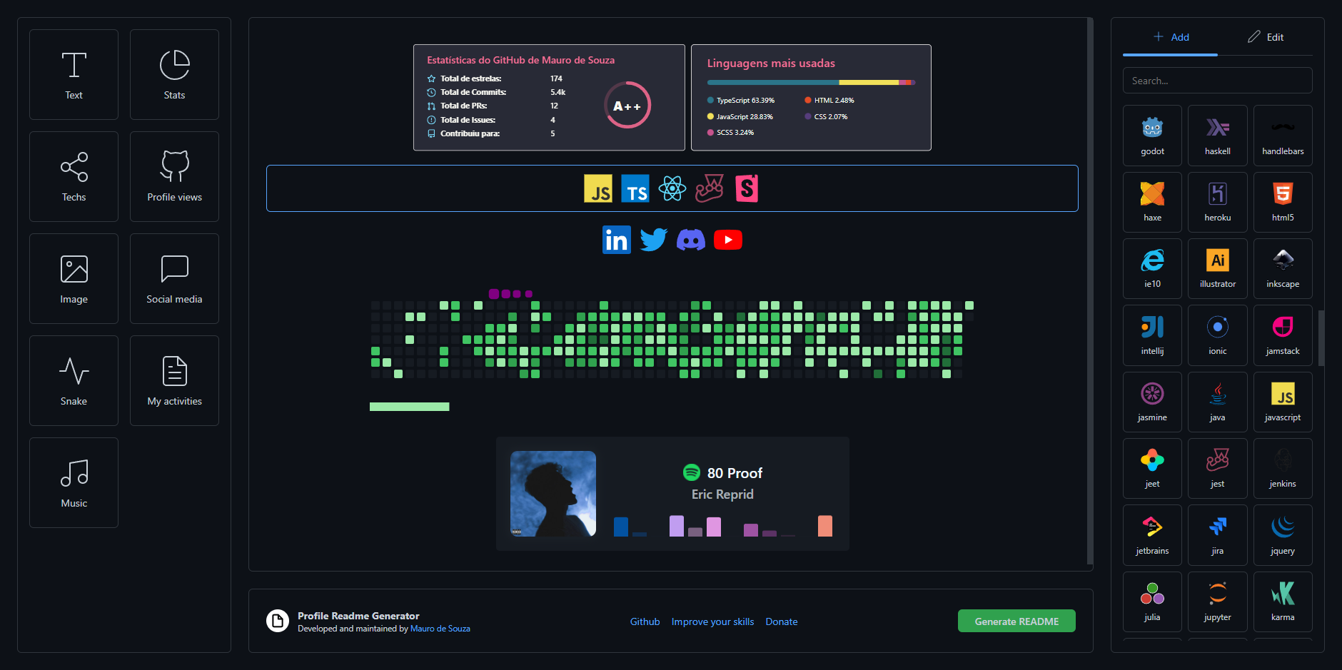 maurodesouza/profile-readme-generator