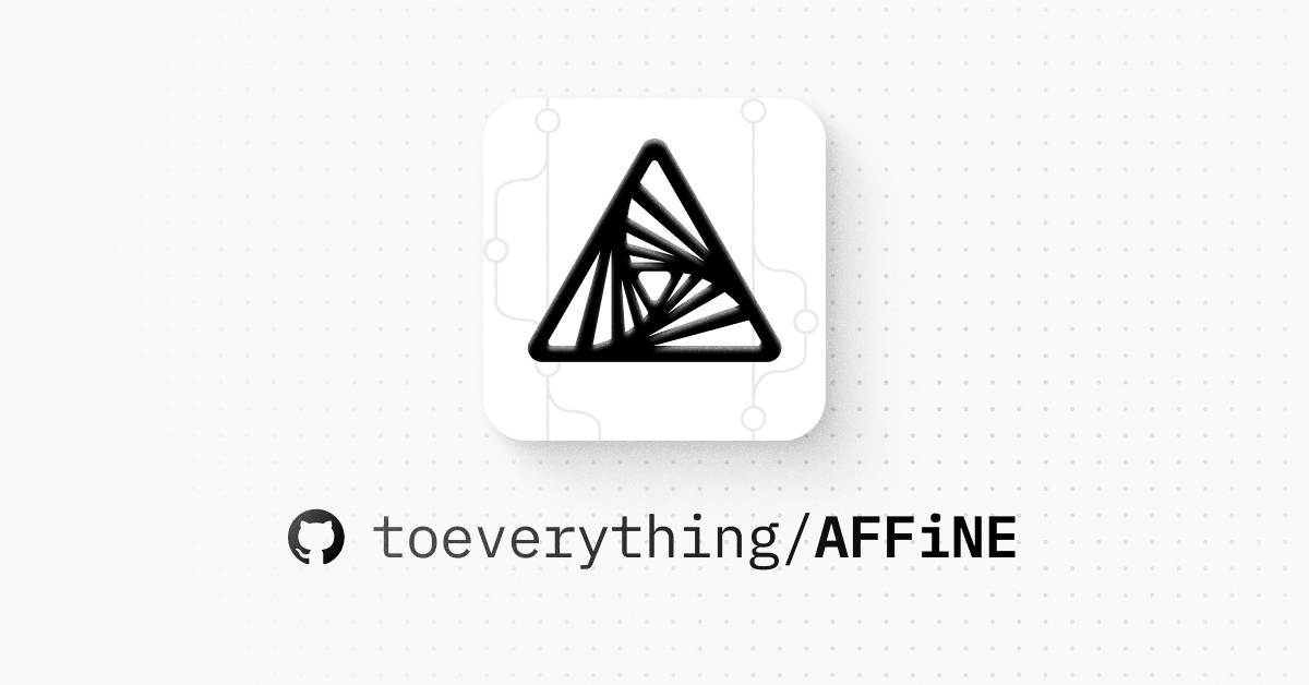 toeverything/AFFiNE