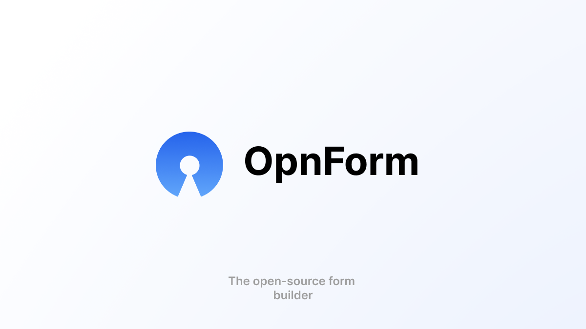 JhumanJ/OpnForm