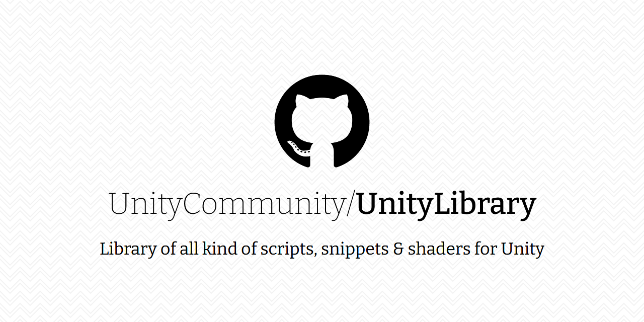 UnityCommunity/UnityLibrary