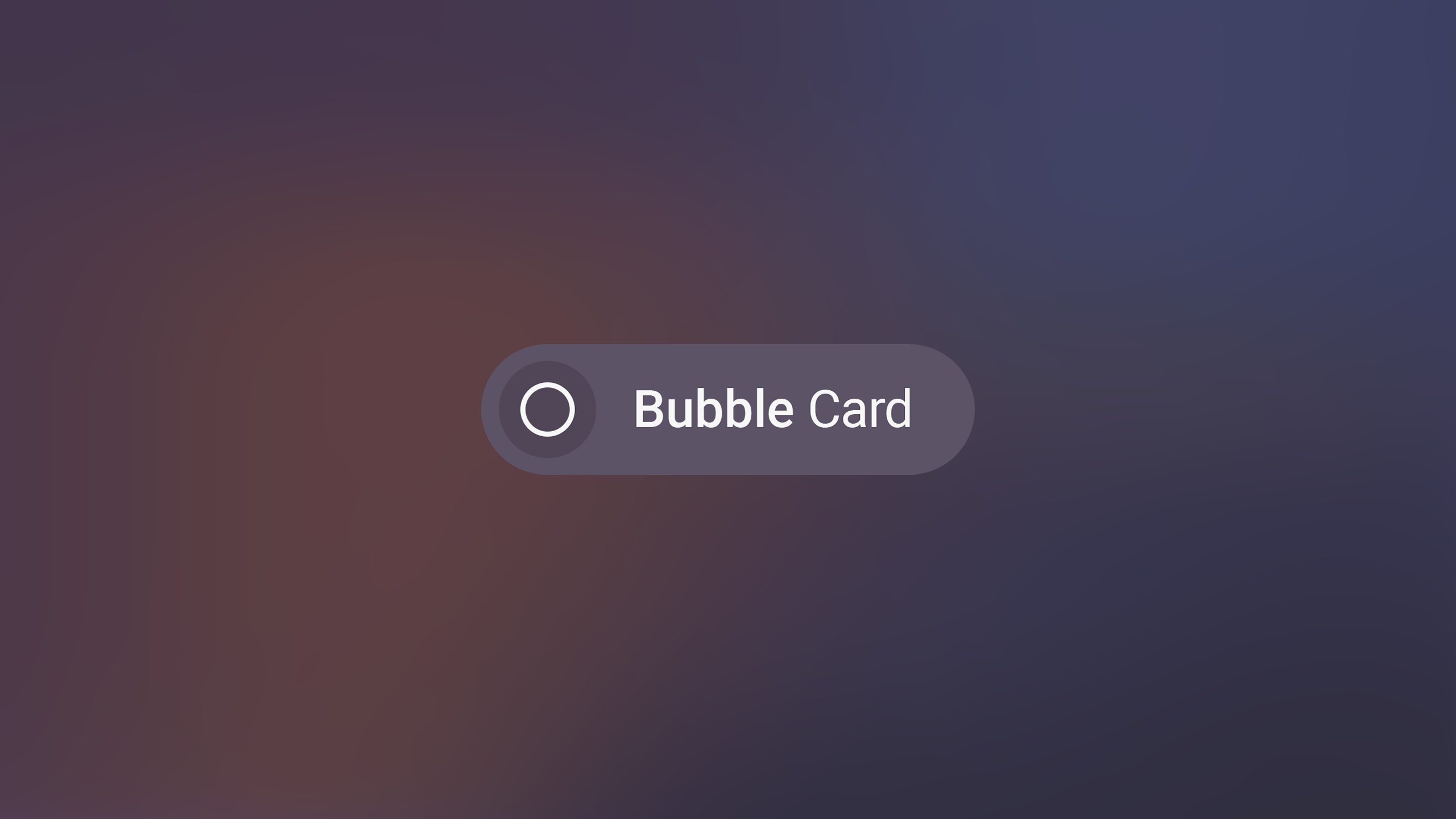 Clooos/Bubble-Card