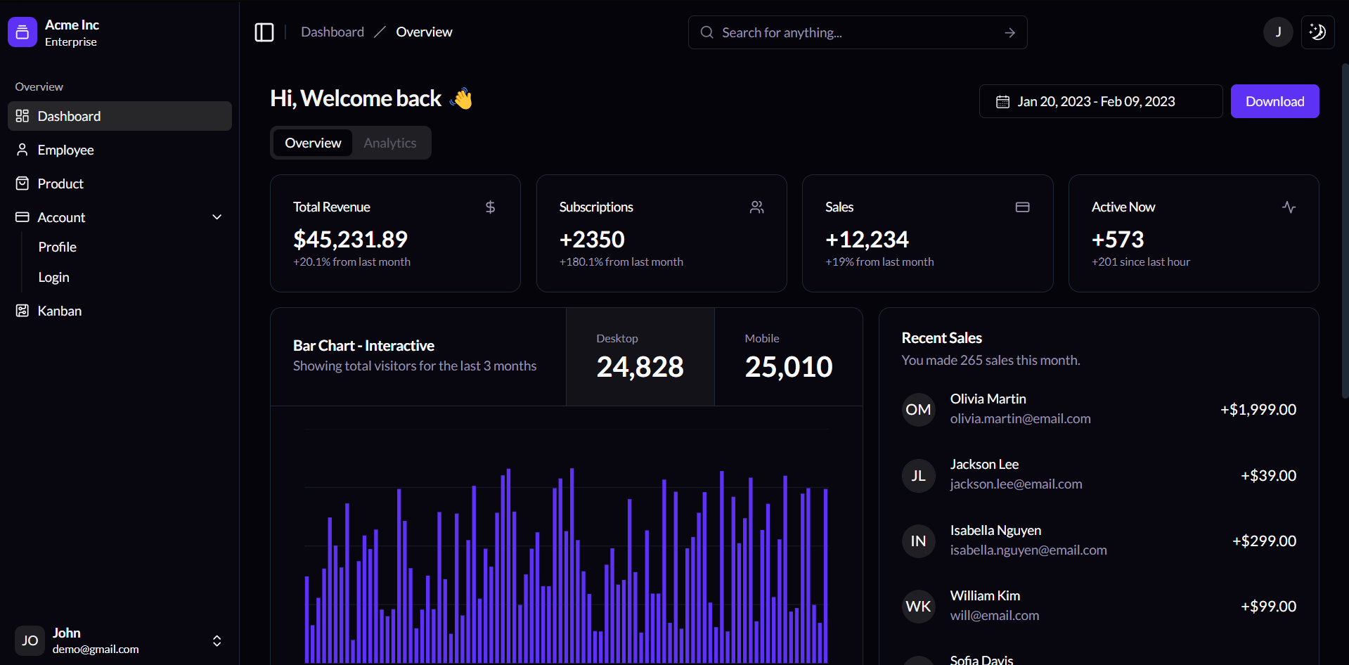 Kiranism/next-shadcn-dashboard-starter