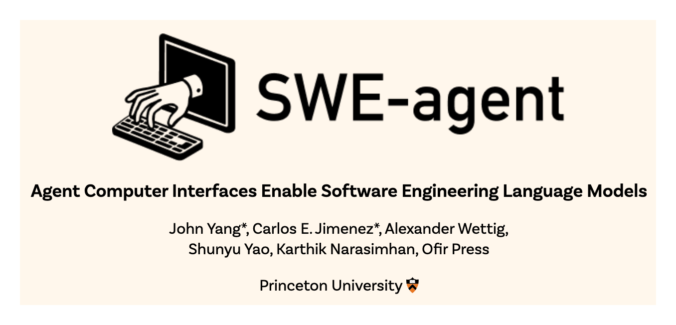 SWE-agent/SWE-agent