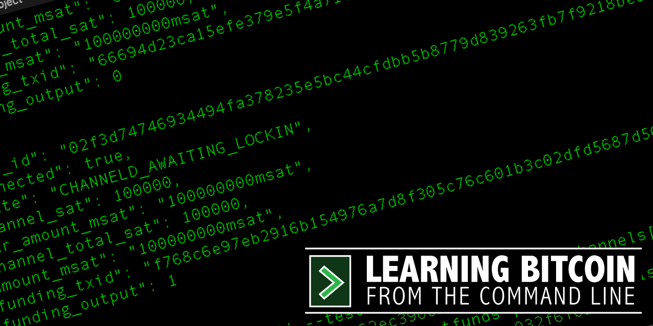 BlockchainCommons/Learning-Bitcoin-from-the-Command-Line