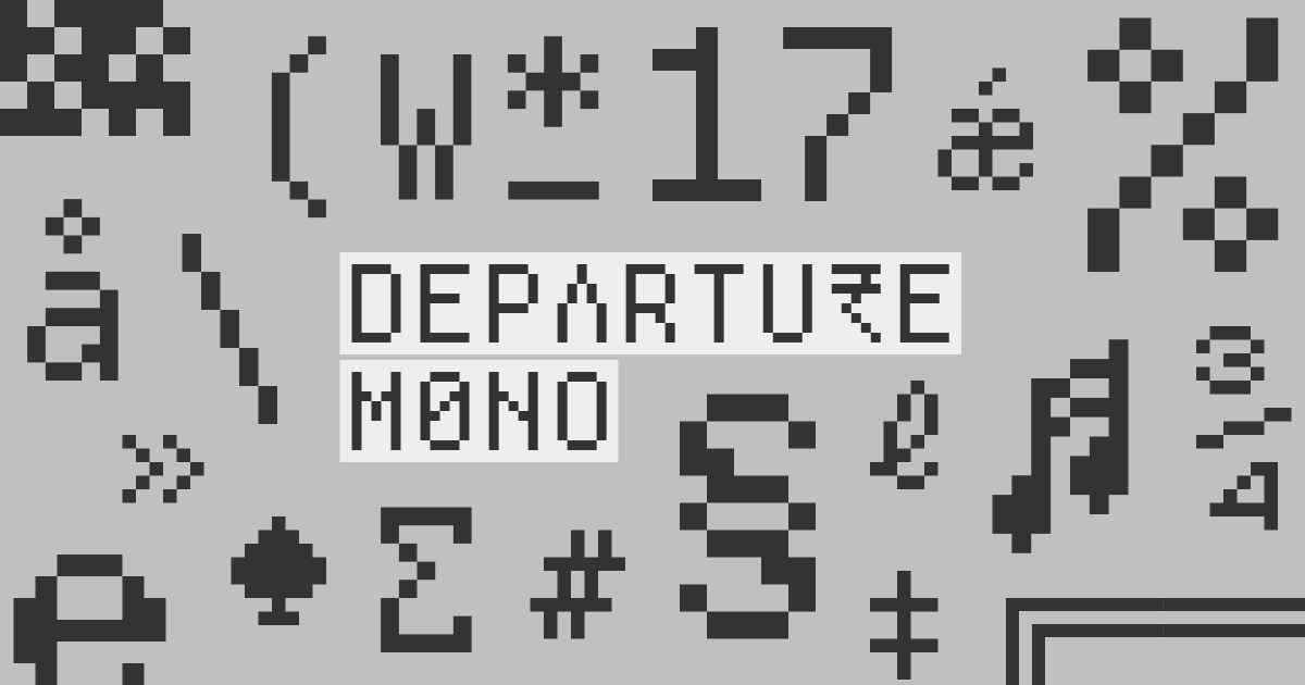 rektdeckard/departure-mono