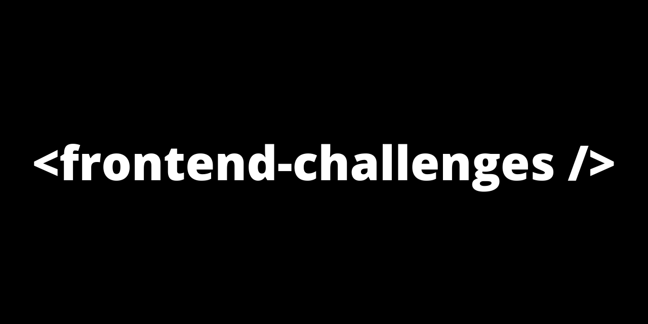 felipefialho/frontend-challenges